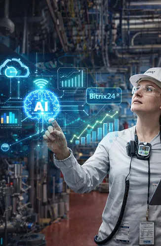 Производственный B2B-маркетинг: пошаговое руководство по внедрению ИИ в Битрикс24